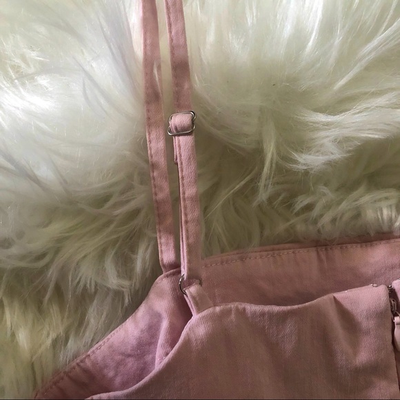 FOREVER 21 CAMI MINI DRESS IN FADED PINK - Picture 4 of 5